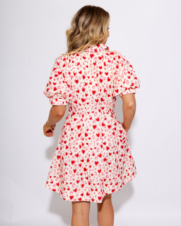Romantic Heart Mini Dress
