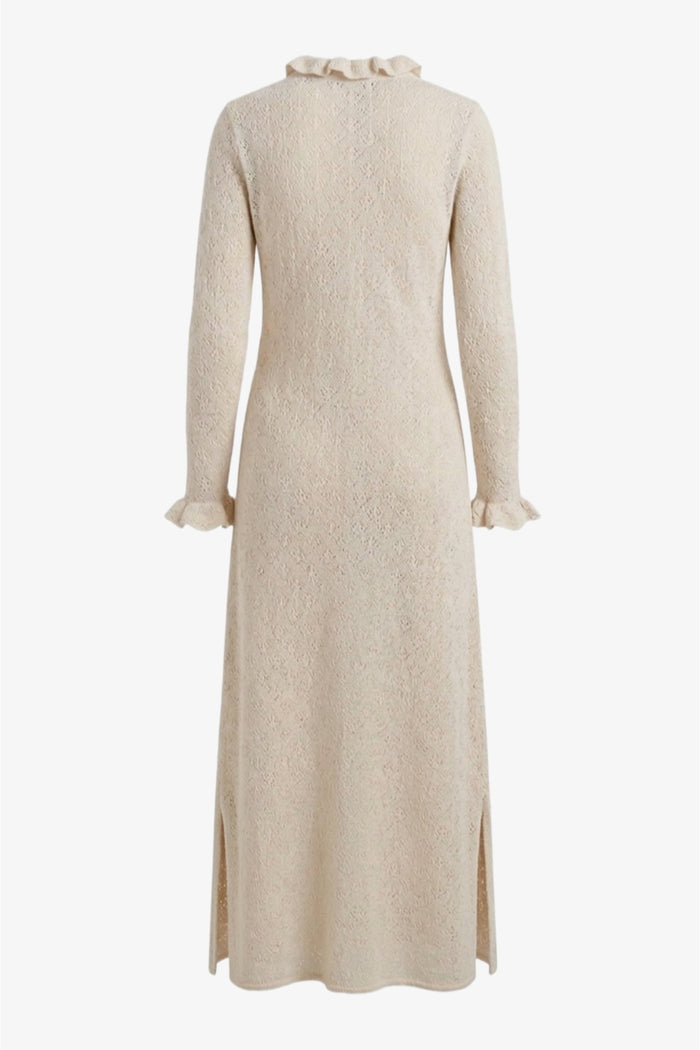Ruffle-Trimmed Beach Dress