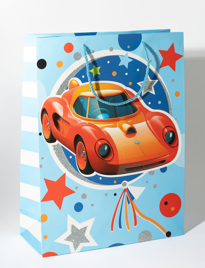 Sac cadeau imprimé grand