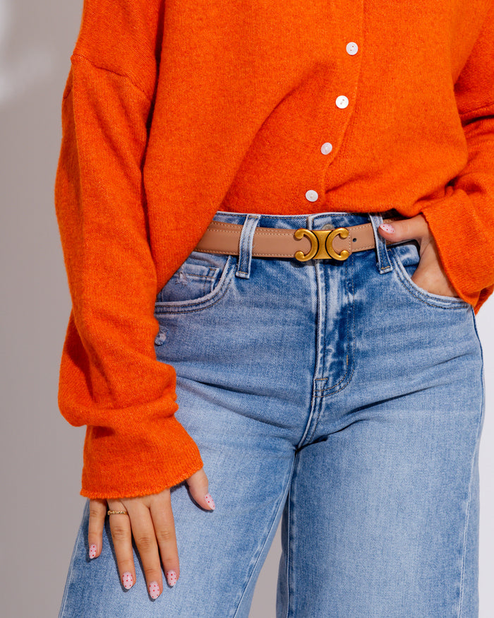 Salina Belt in Tan