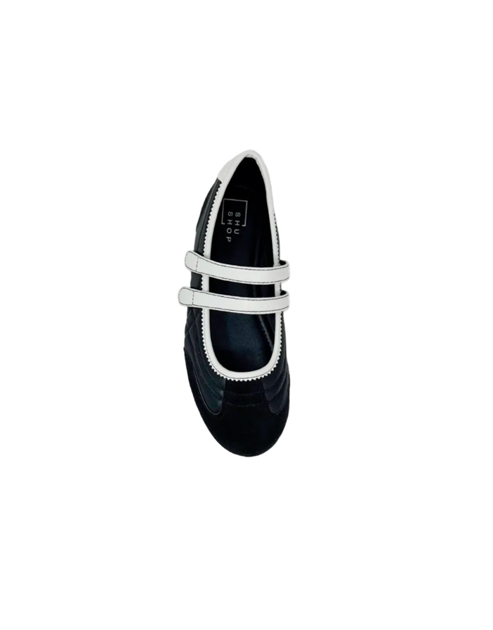 Salome "Sneakerina" Flat in Black