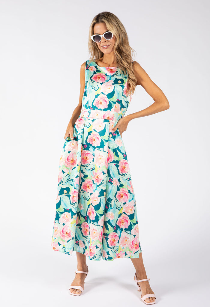 Satin Touch Rose Dress