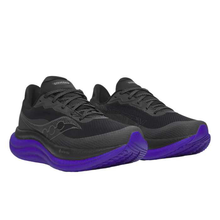 Saucony Shoes Saucony Men's Triumph 23 GTX Running Shoes in Black/Regal AW25 - Up and Running