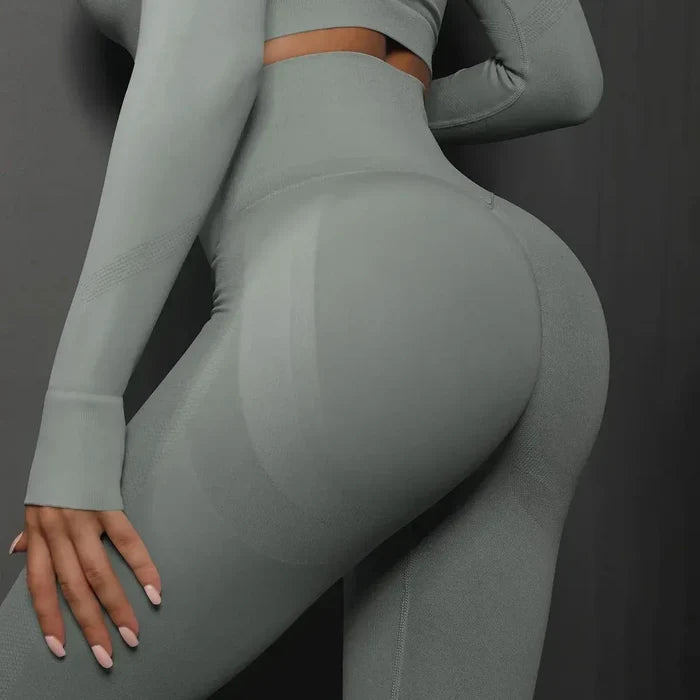 Seamless Fitness Wear Gym Leggings Women Tights Sports Clothing Yoga Pants - Allen-Fitness