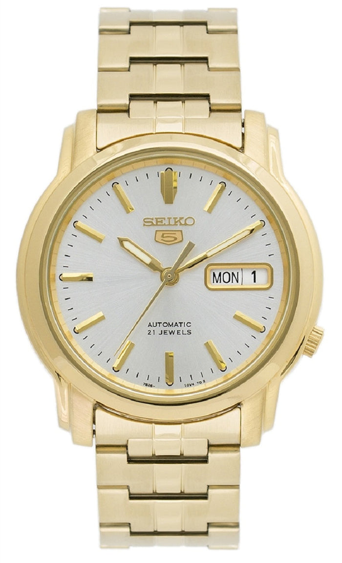 Seiko 5 Sports SNKK74K1 Gold Stainless Automatic Watch for Men-Watch Portal Philippines