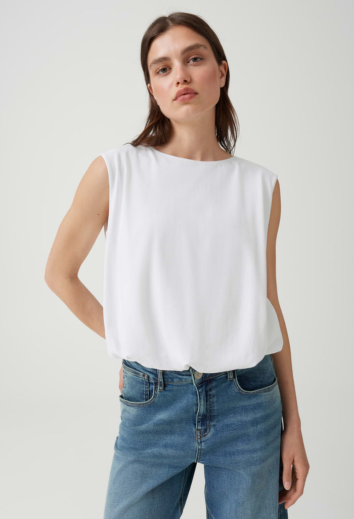 Selisa Balloon Hem Top