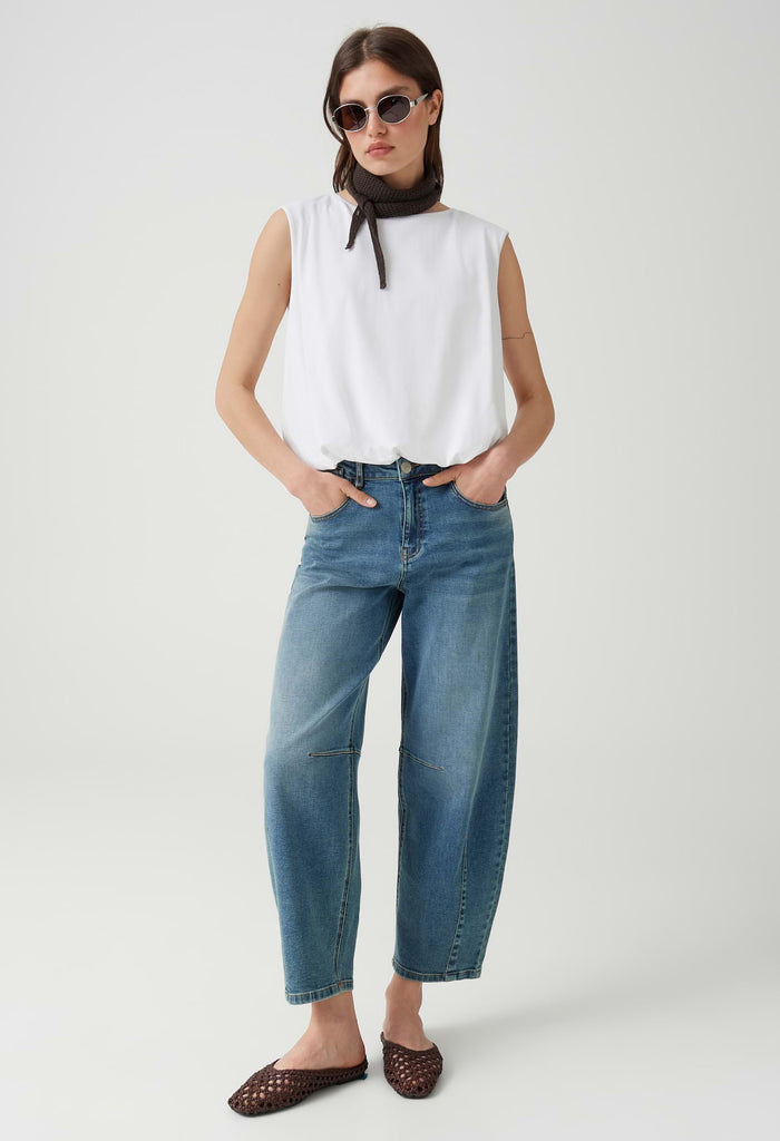 Selisa Balloon Hem Top
