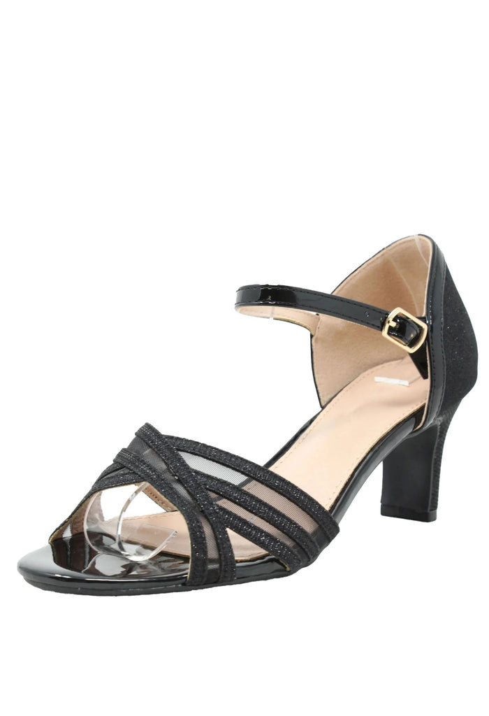 Shimmer Ribbon Heel