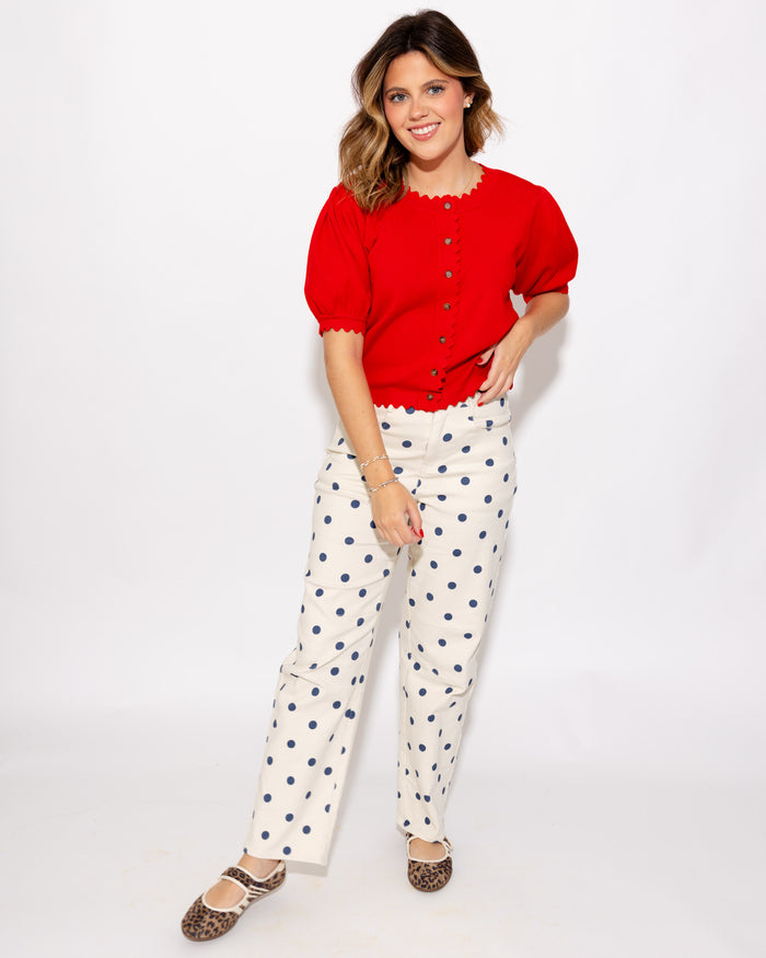 Sideline Style Sweater Top