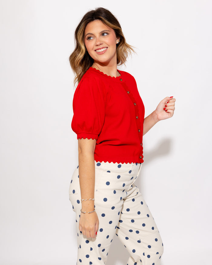Sideline Style Sweater Top