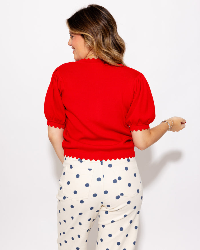 Sideline Style Sweater Top
