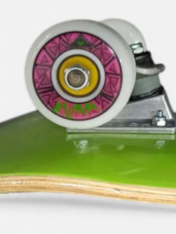 Skate Completo Kalima Flip Off Verde Lima