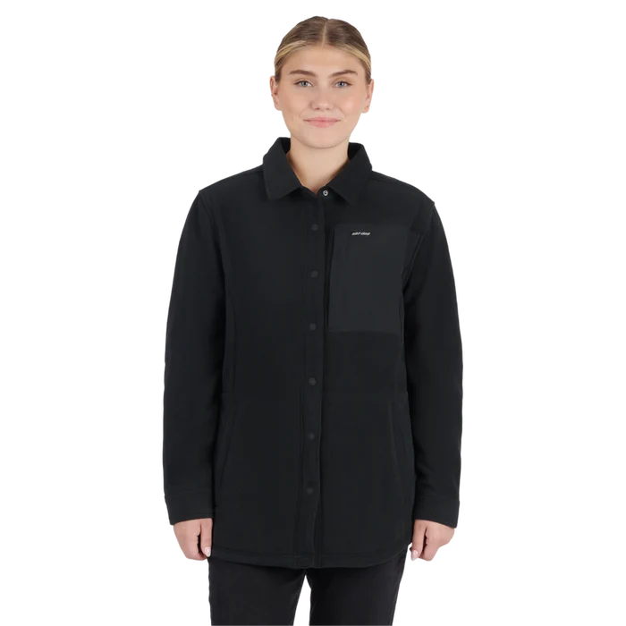 Ski-Doo Ladies Snap-Up Polar Fleece