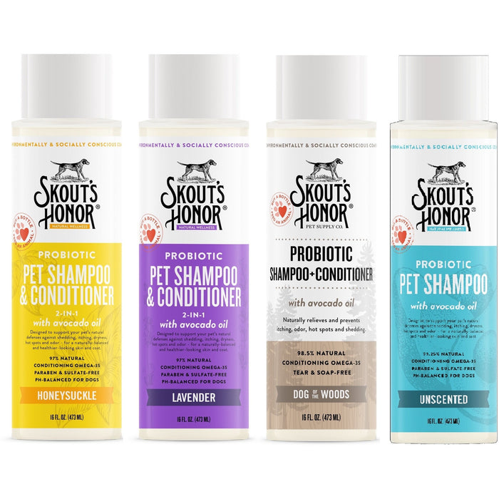 Skout's Honor Probiotic Itch Relief Shampoo for Dogs