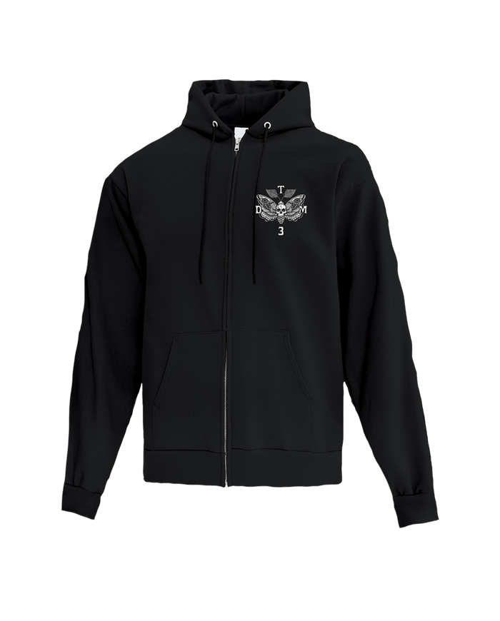 Skulls Zip-Up Hoodie