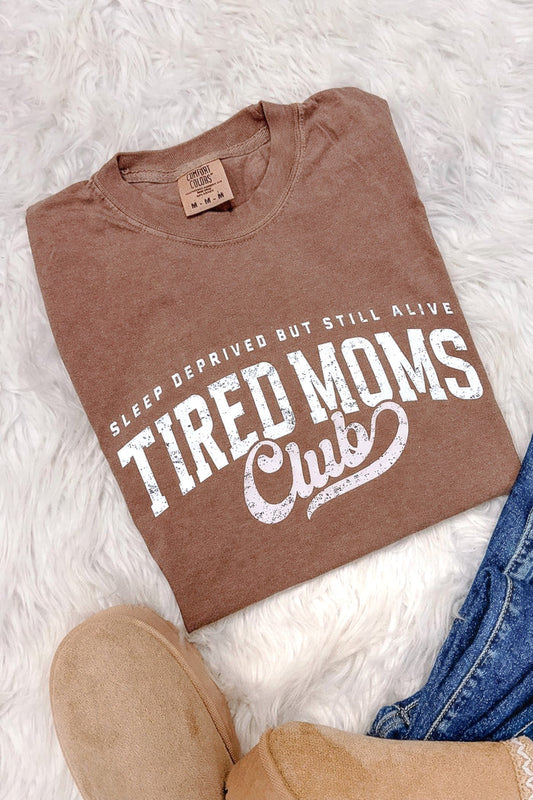 Sleep Deprived But Still Alive Tee - Espresso