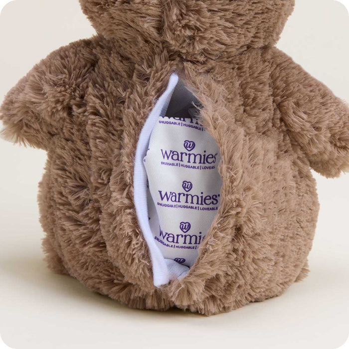 microwavable sloth pet toy warmies heat pack pocket