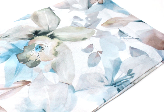 Soft Blossom Print Scarf