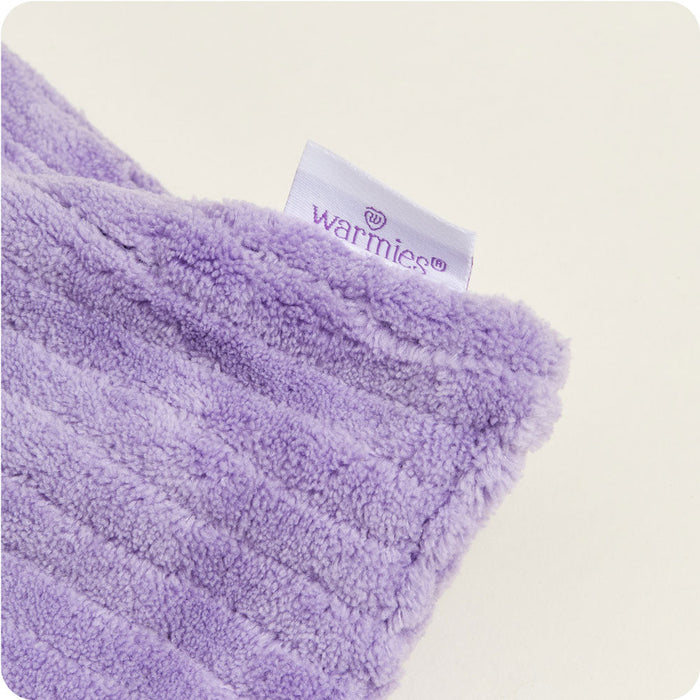 Revitalize with Warmies USA's Lavender Hot-Pak®—microwave, embrace, and unwind in luxury.