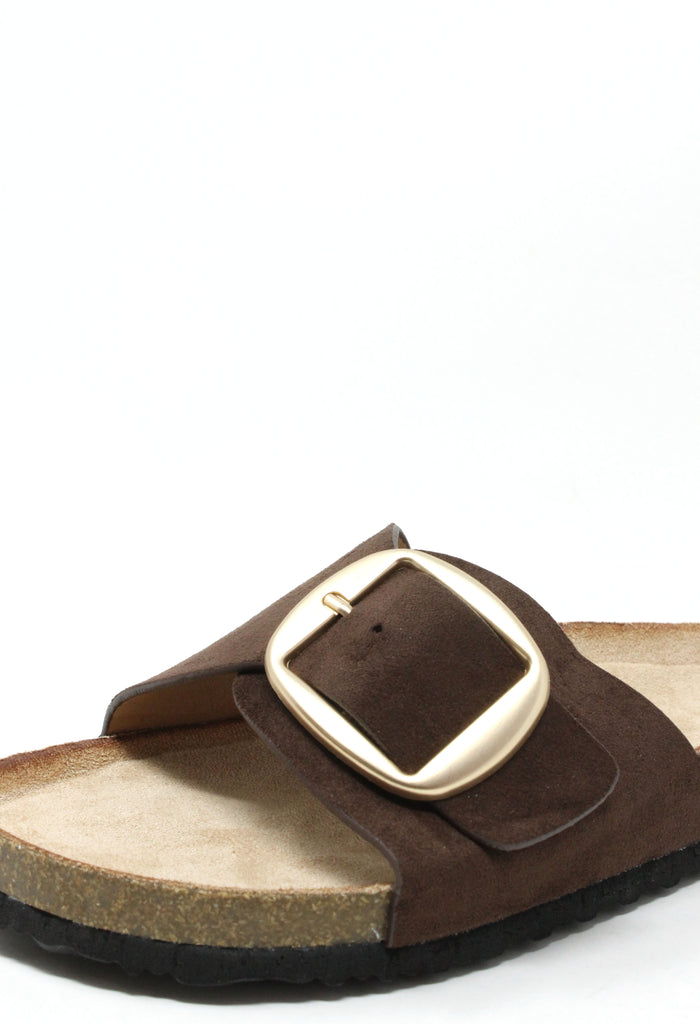 Soft Gold Buckle Slide