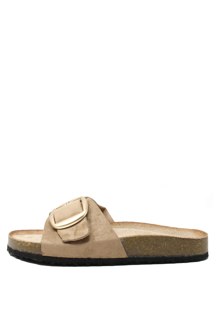 Soft Gold Buckle Slide