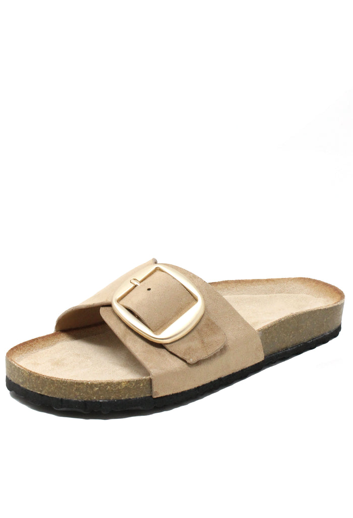 Soft Gold Buckle Slide