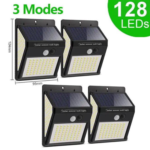 Cold White / 4Pcs 144LEDs