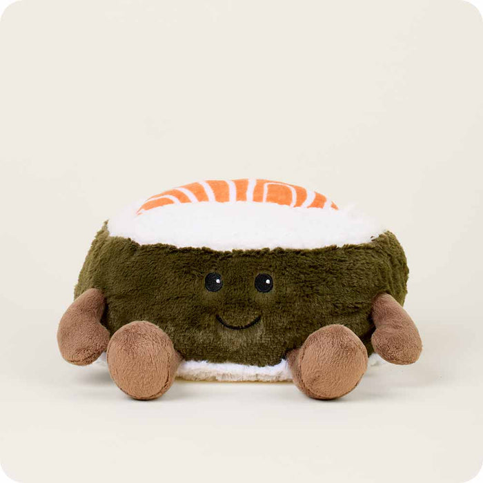 Microwavable Salmon Sushi Stuffed Animal Warmies
