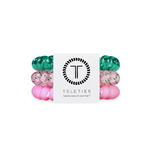 Spiral Hair Coils | Large | Merry Pinkmas Hair Ties