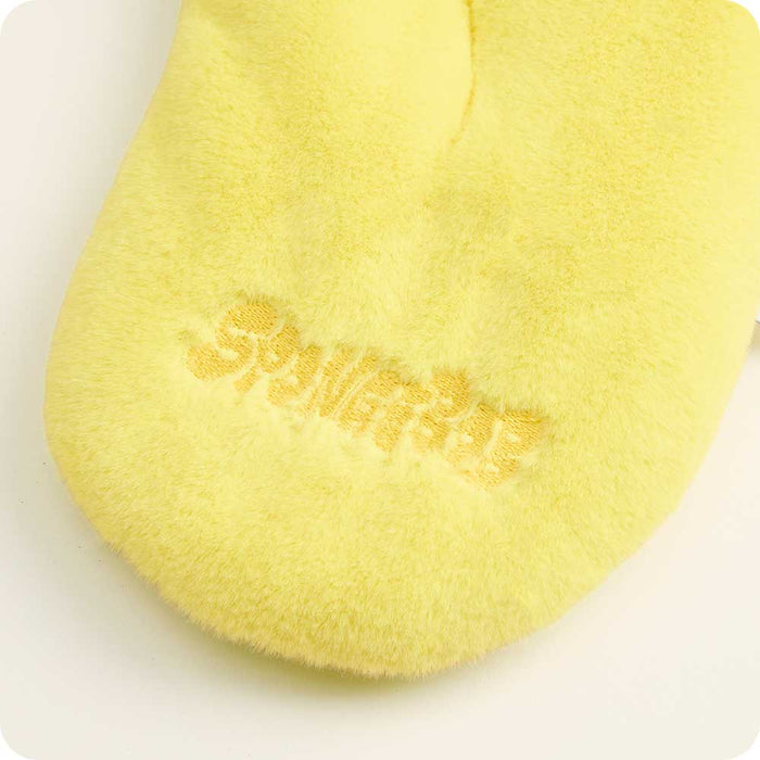 weighted microwavable Spongebob curved neck wrap