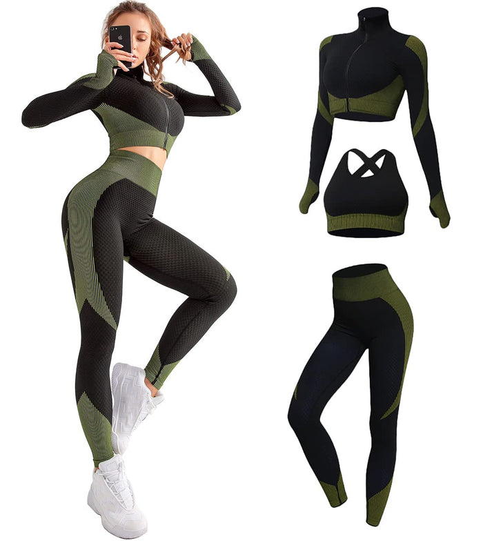 Green 3-PCS set / M