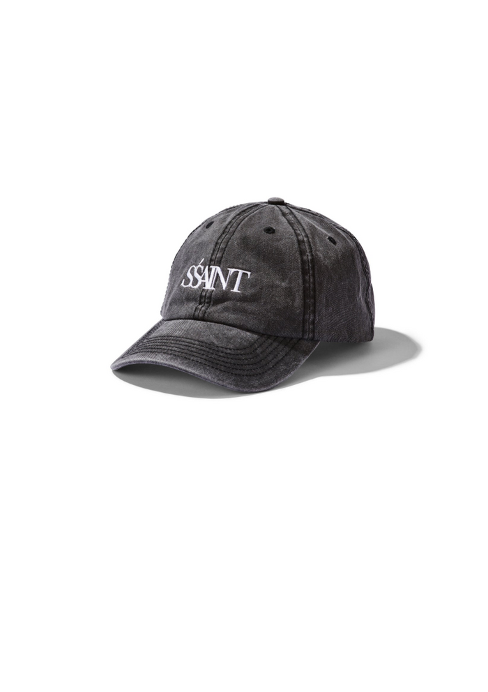 SSaint Cap - Black Acid Wash