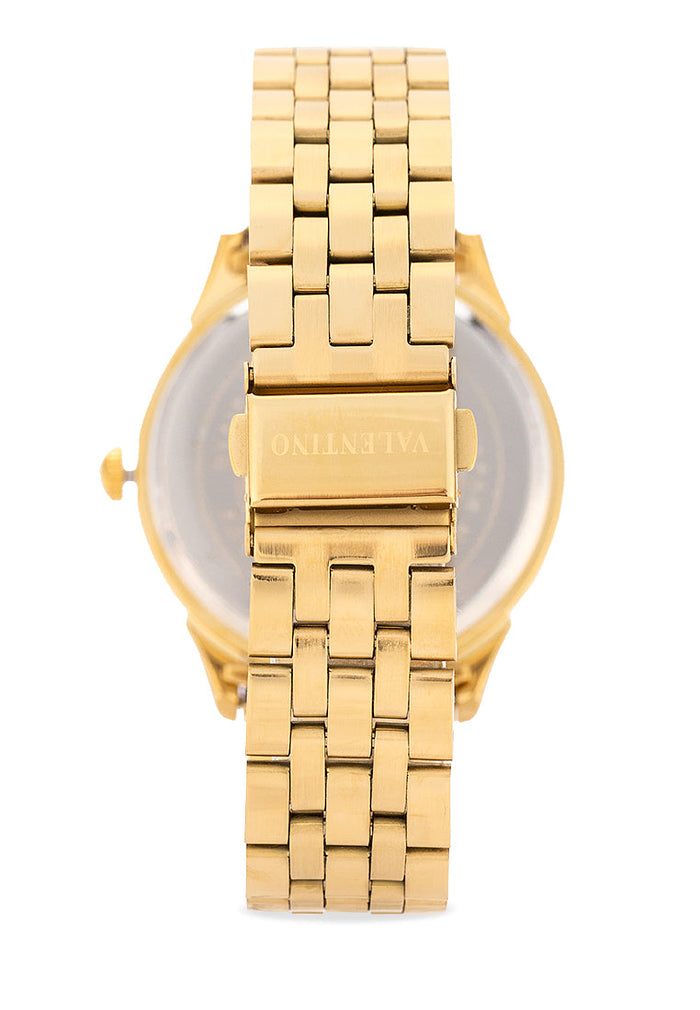 Valentino Stainless Steel Strap Analog Watch for Men 20122478-WHITE DIAL-Watch Portal Philippines