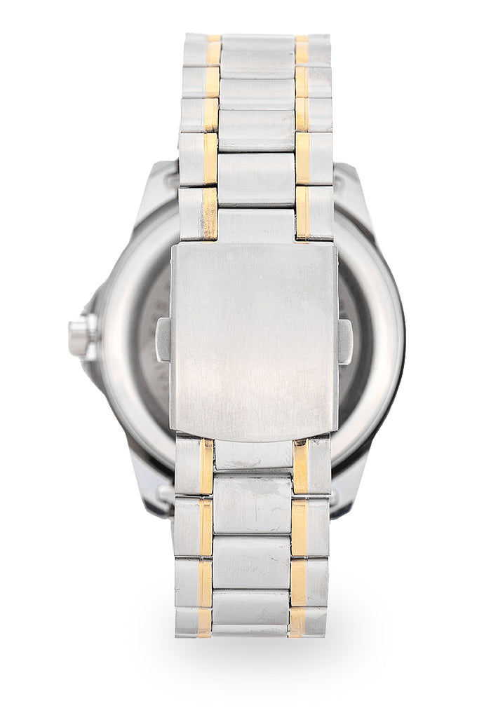 Valentino Stainless Steel Strap Analog Watch for Men 20122501-TWO TONE-GOLD DIAL-Watch Portal Philippines