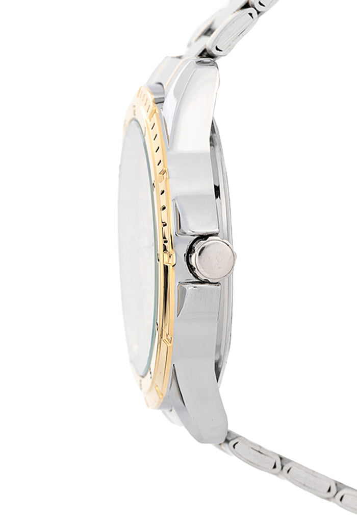 Valentino Stainless Steel Strap Analog Watch for Men 20122501-TWO TONE-GOLD DIAL-Watch Portal Philippines