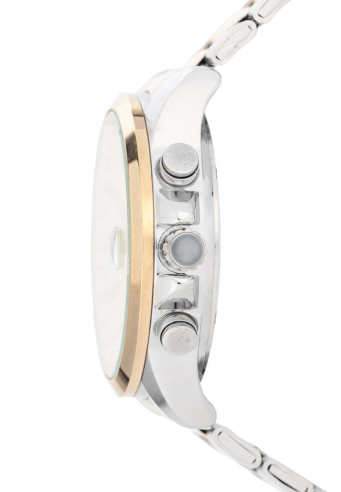 Valentino Stainless Steel Strap Analog Watch for Men 20122543-TT-GOLD DIAL-Watch Portal Philippines