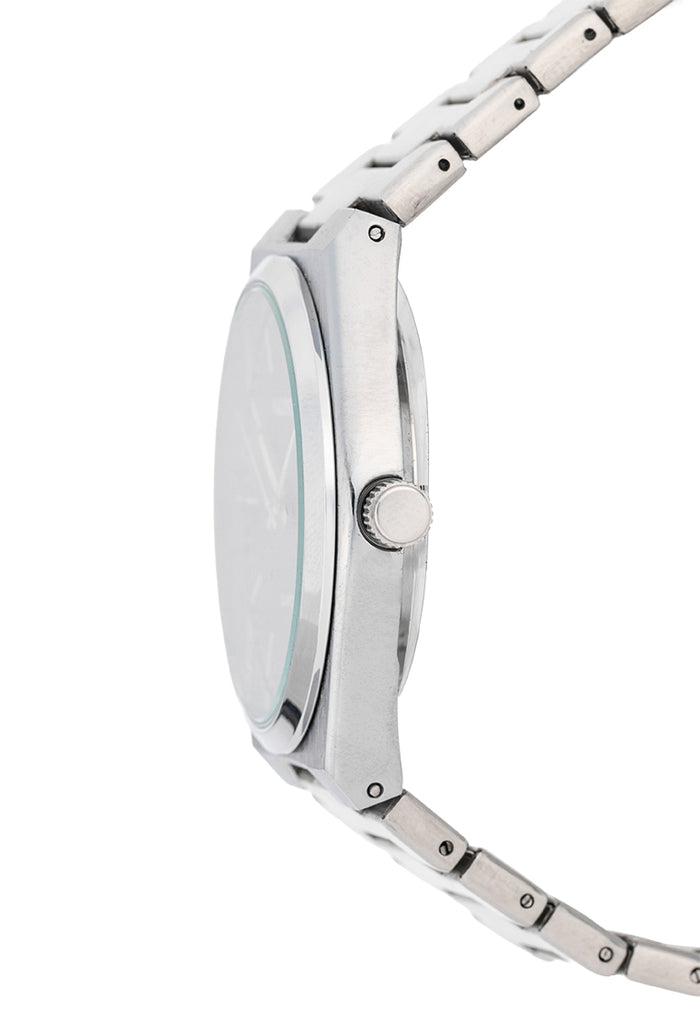 Valentino Stainless Steel Strap Analog Watch for Men 20122547-BLACK DIAL-Watch Portal Philippines