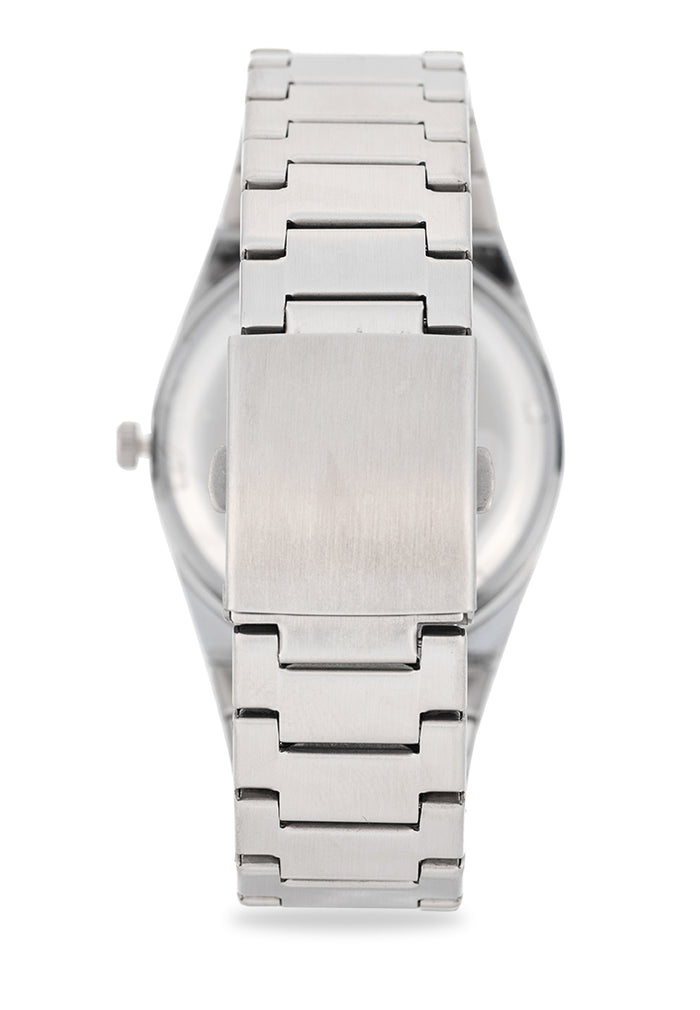Valentino Stainless Steel Strap Analog Watch for Men 20122547-BLACK DIAL-Watch Portal Philippines