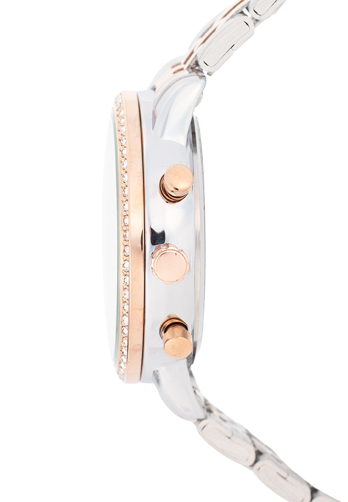 Valentino Stainless Steel Strap Analog Watch for Women 20122537-MOP DIAL-Watch Portal Philippines