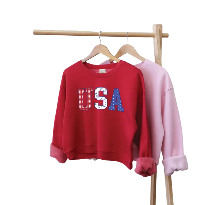 Star-Spangled Spirit Pullover