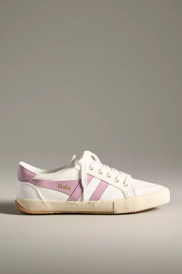 Stratus Plimsolls Sneaker in Off White/Candy