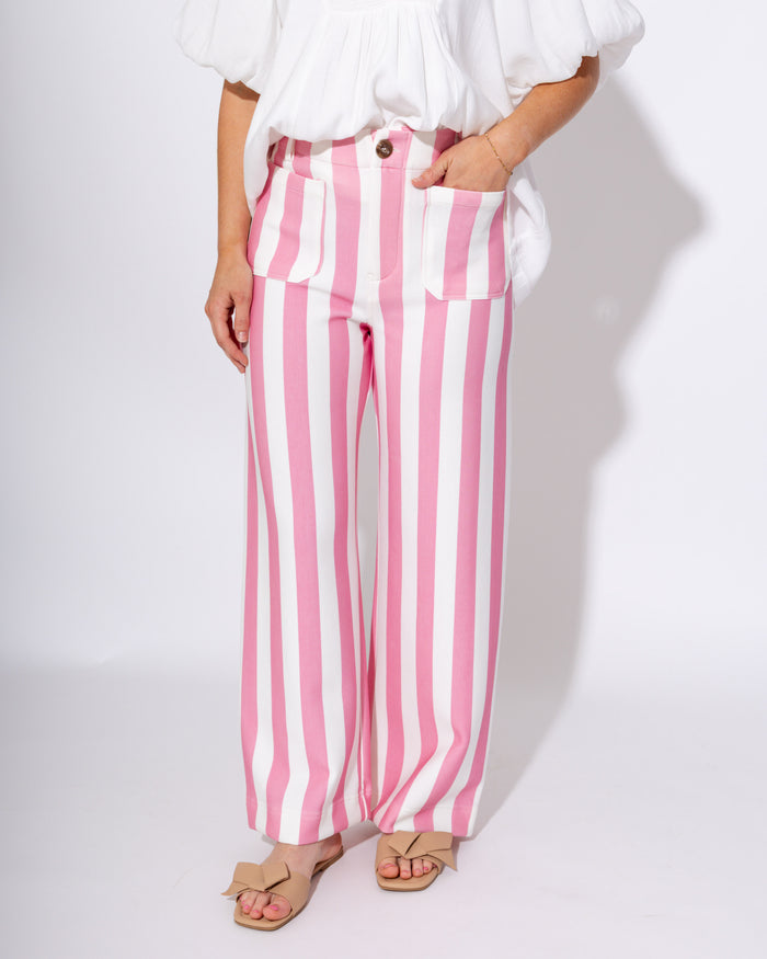 Striped Knit Pants