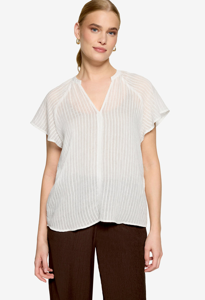 Striped Relaxed Blouse
