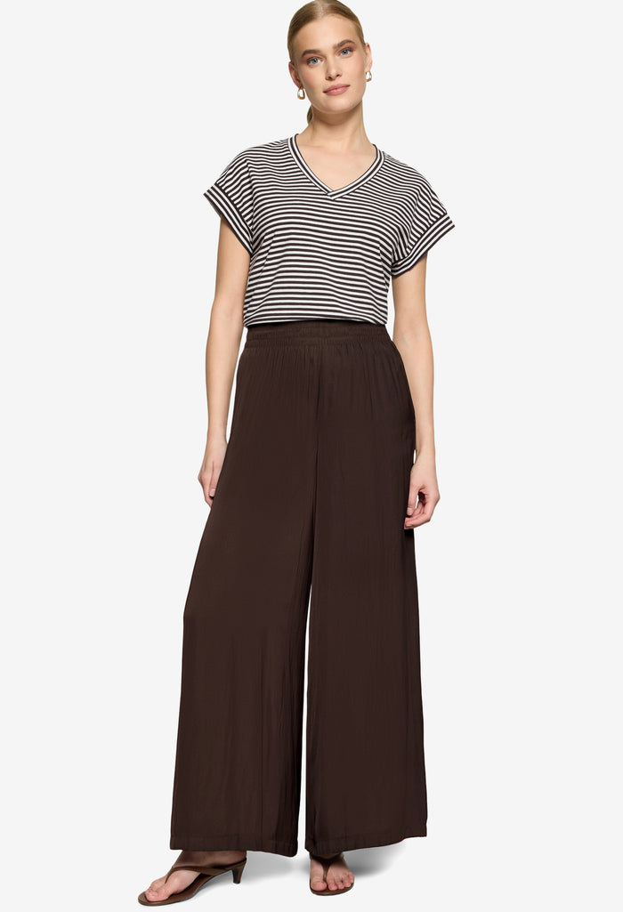Striped V-Neck T-Shirt