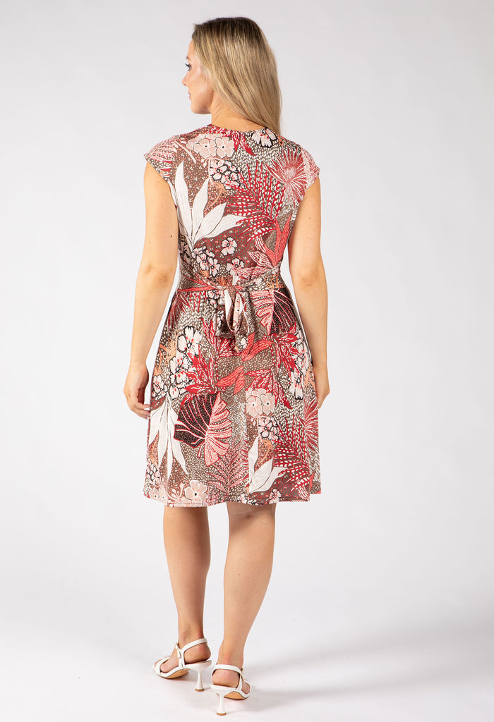 Sunny Abstract Print Dress