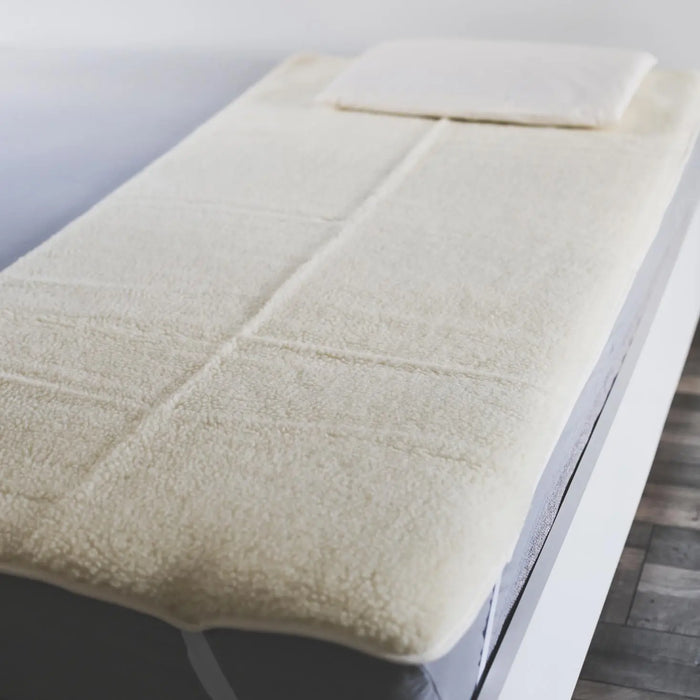 Protège matelas en laine vierge Sassoupi - 90x190 cm