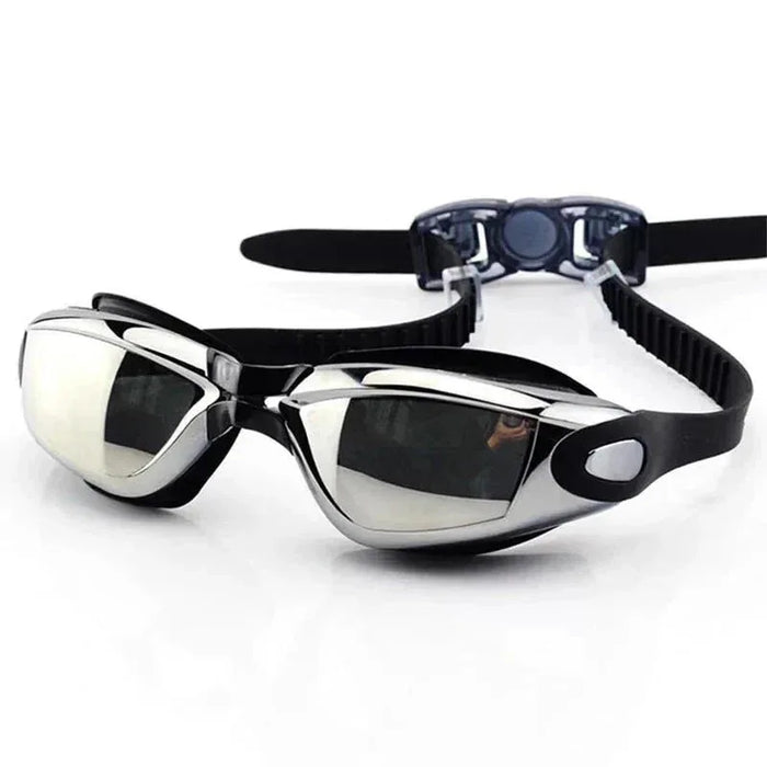 Swimming Goggles for Men & Women – Anti-Fog UV Protection, Waterproof, Adjustable Silicone Swim Goggles for Adults & Kids - Allen-Fitness