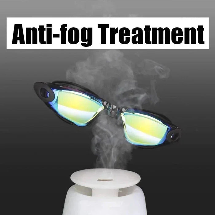 Swimming Goggles for Men & Women – Anti-Fog UV Protection, Waterproof, Adjustable Silicone Swim Goggles for Adults & Kids - Allen-Fitness