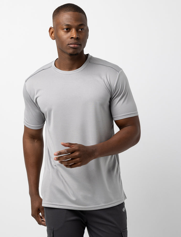 T-shirt de sport avec bandes réfléchissantes
