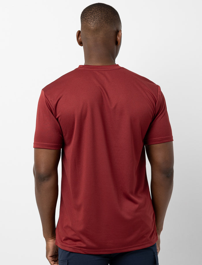 T-shirt de sport avec bandes réfléchissantes